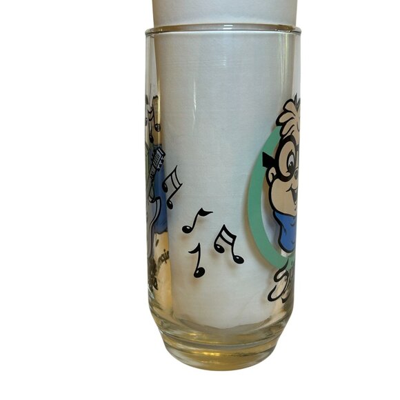 Vintage 1985 The Chipmunks Simon Drinking Character Glass - Picture 5 of 10